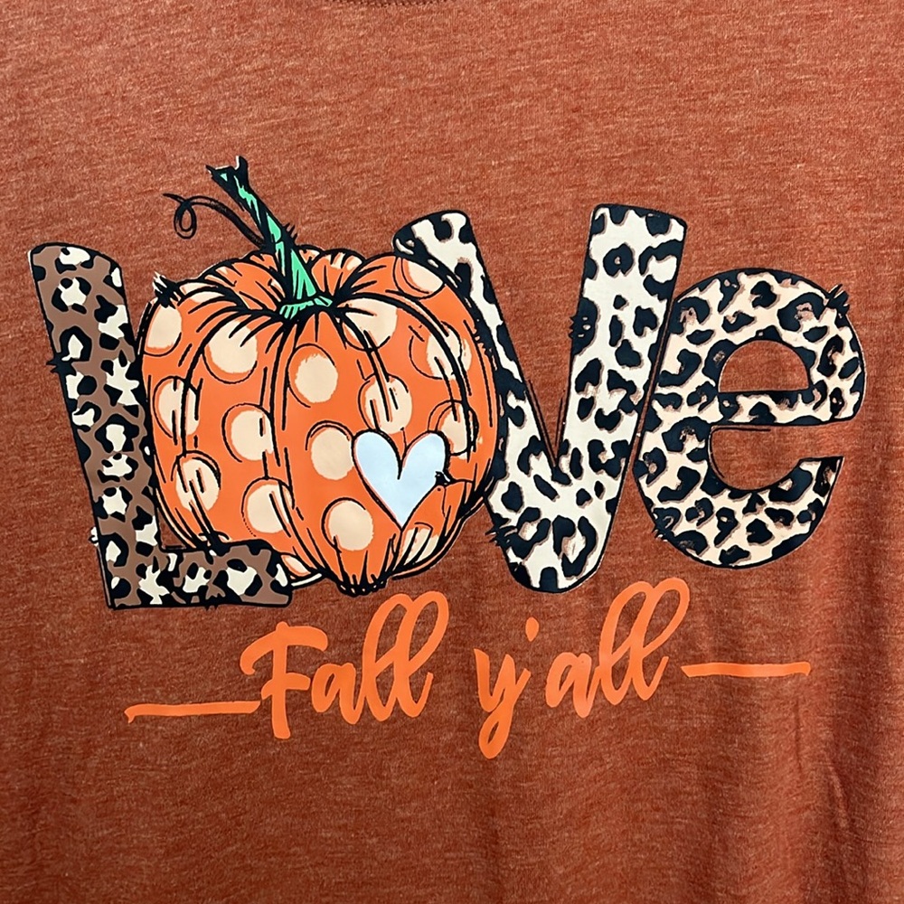 SHEIN Love Fall Yall size M - Picture 2 of 5